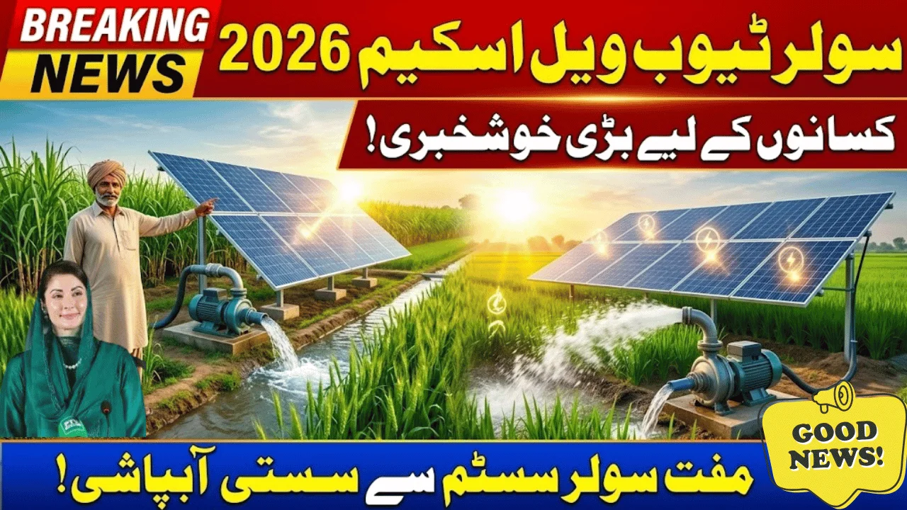 Punjab Solar Tubewell Scheme 2026 Free Solar Irrigation Support for Farmers